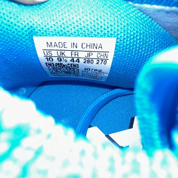 Adidas Trae Young 2 Ice Athletic Basketball Sneakers Sky Blue White UNC H06479 - Picture 13 of 15